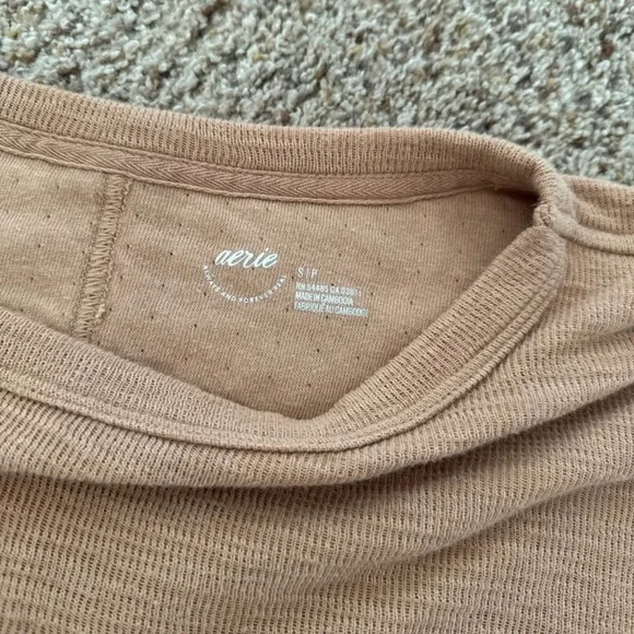 Aerie Endless Summer Crew Sweatshirt
In Toasty 
Size Small Oversized - Picture 9 of 12